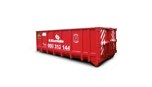 Afvalcontainer (Bedrijfs-)restafval 20m³