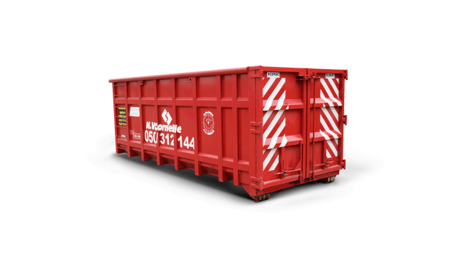 Afvalcontainer (Bedrijfs-)restafval 30m³