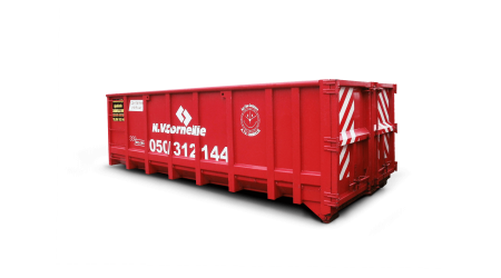 Afvalcontainer voor afbraakhout (B-hout) 20m³